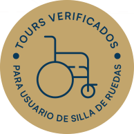 Icono tours verificados para usuarios en silla de ruedas