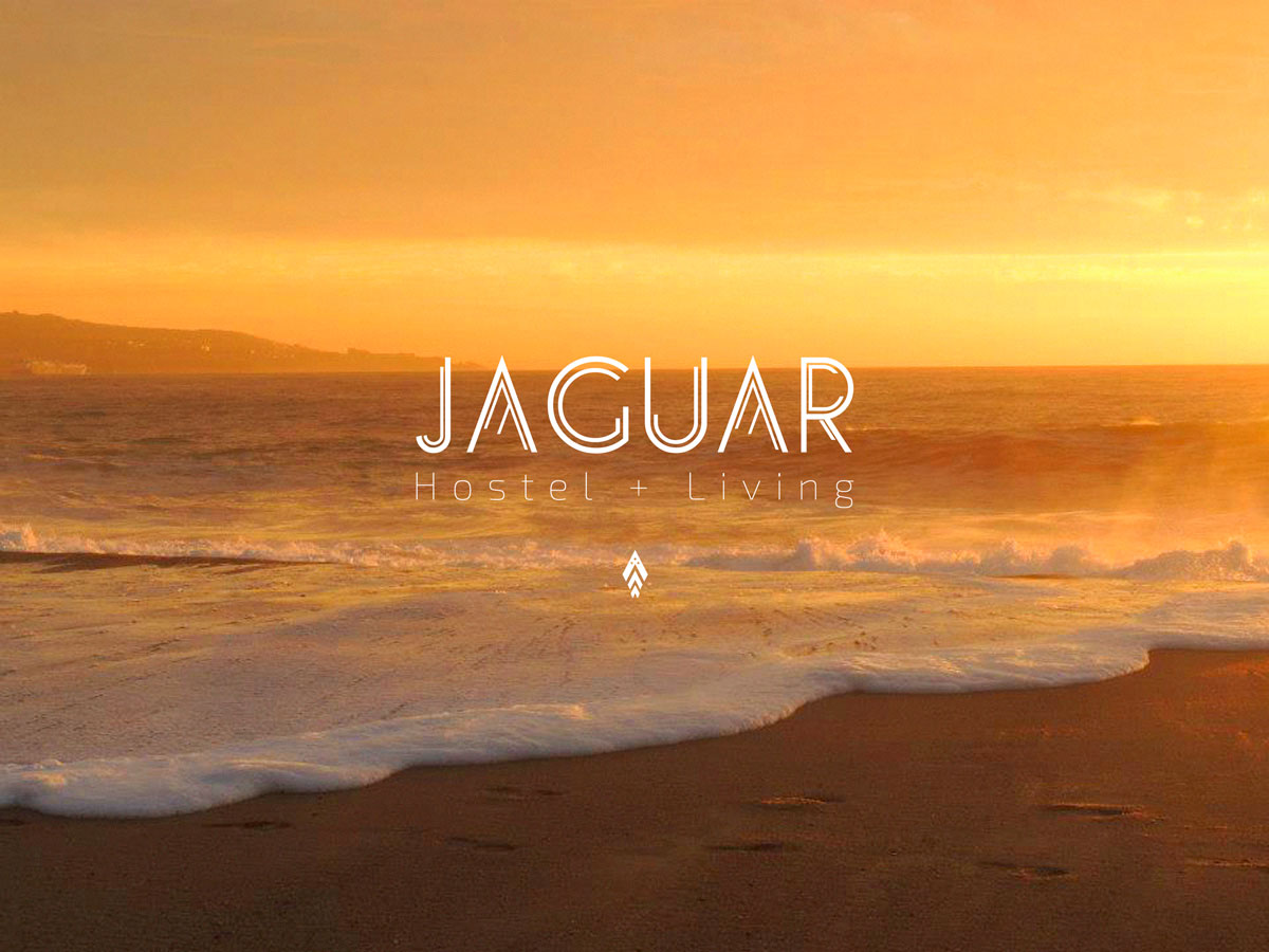 Aplicacion logo Jaguar Hostel + Living